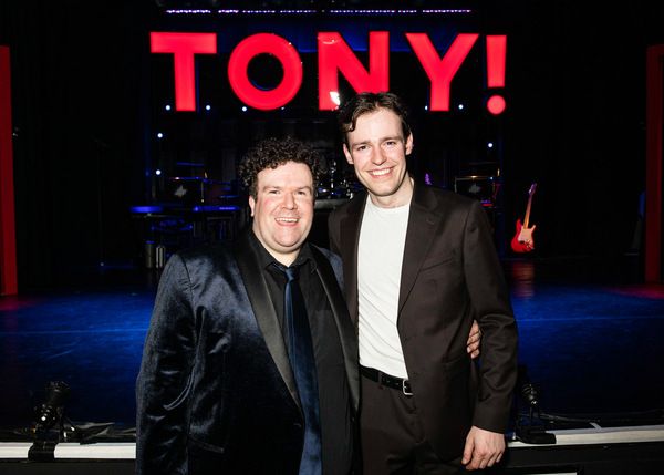 Phil Sealey (Gordon Brown), Jack Whittle (Tony Blair) Photo