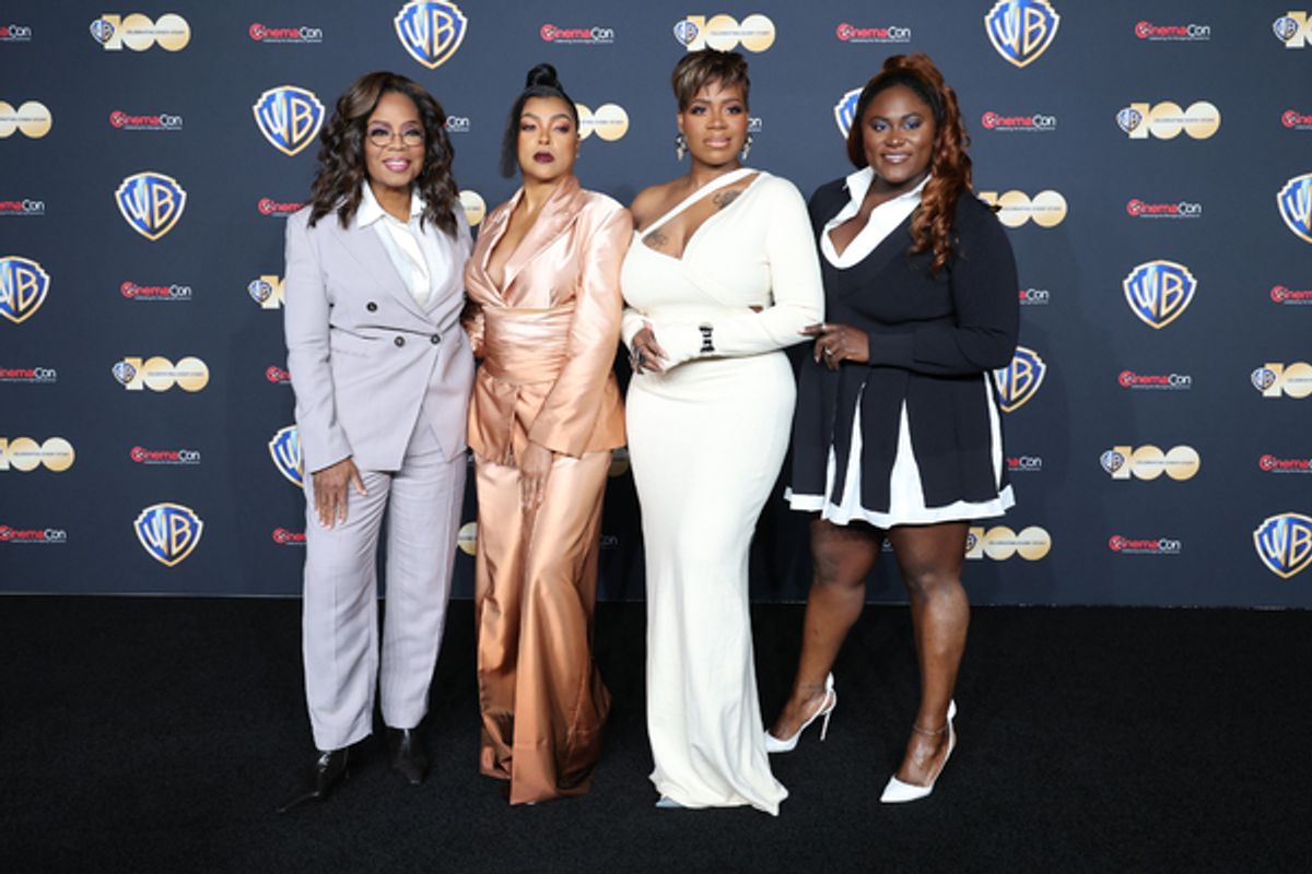 Oprah Winfrey, Taraji P. Henson, Fantasia Barrino, Danielle Brooks at 