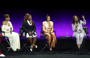 Fantasia Barrino, Danielle Brooks, Taraji P. Henson, Oprah Winfrey @ BroadwayWorld Fantasia Barrino, Danielle Brooks, Taraji P. Henson, Oprah Winfrey Photo