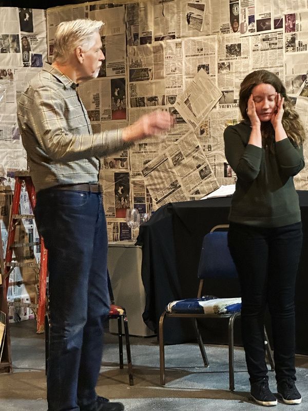 Photos: Go Inside Rehearsals for THE COUNTRY PLAY at Theater for the New City  Image