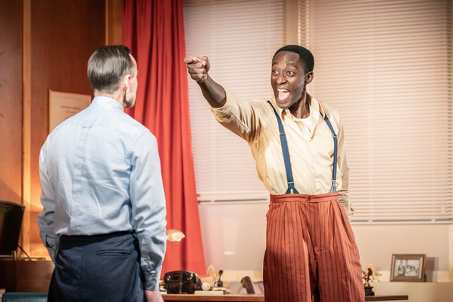 Photos: First Look at the World Premiere of RETROGRADE at Kiln Theatre Image