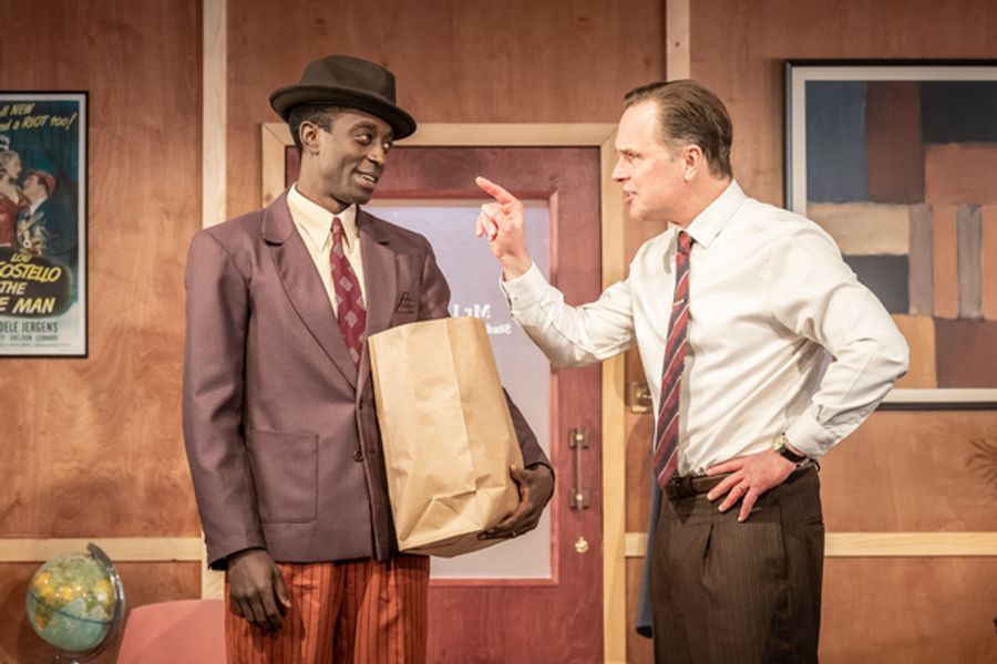 Photos: First Look at the World Premiere of RETROGRADE at Kiln Theatre Image