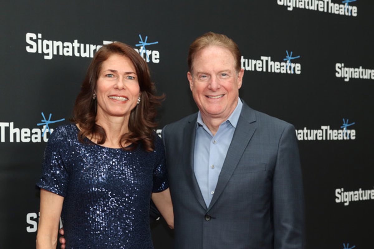 Signature Theatre Artistic Director Paige Evans and Executive Director Timothy J. McClimon at 