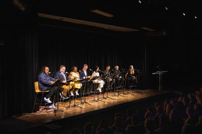 Jacob Ming-Trent, Michael Cyril Creighton, Heather Alicia Simms, Bill Irwin, Stephani Photo