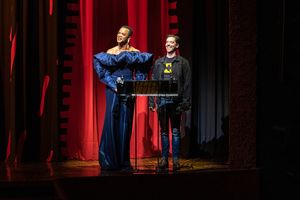 J. Harrison Ghee and Christian Borle Photo