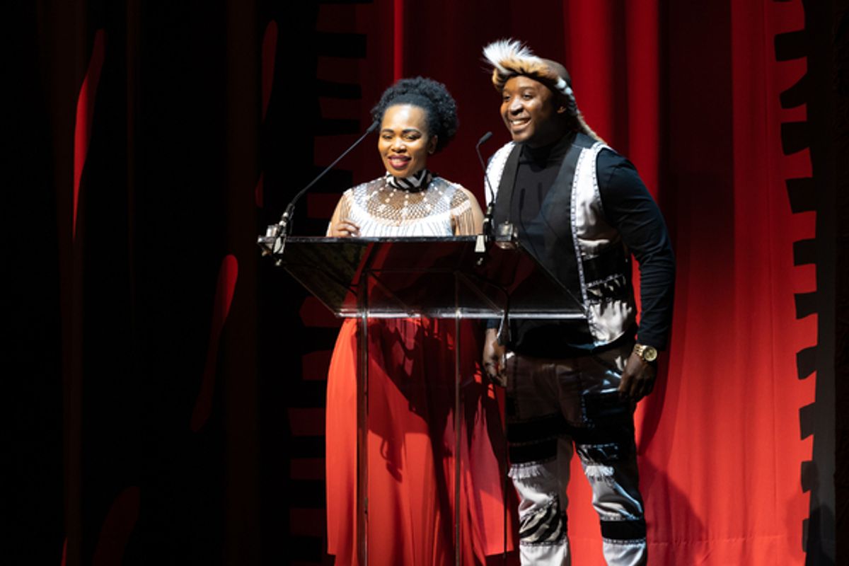 Lindiwee Dlamini and Bongi Duma at 