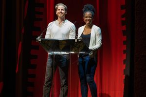 Stark Sands and Kimberly Marable @ BroadwayWorld Stark Sands and Kimberly Marable Photo