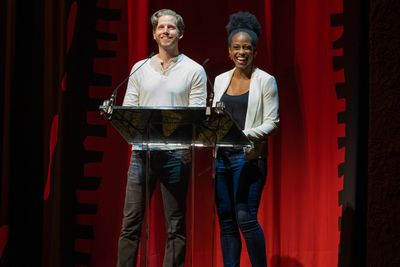 Stark Sands and Kimberly Marable Photo
