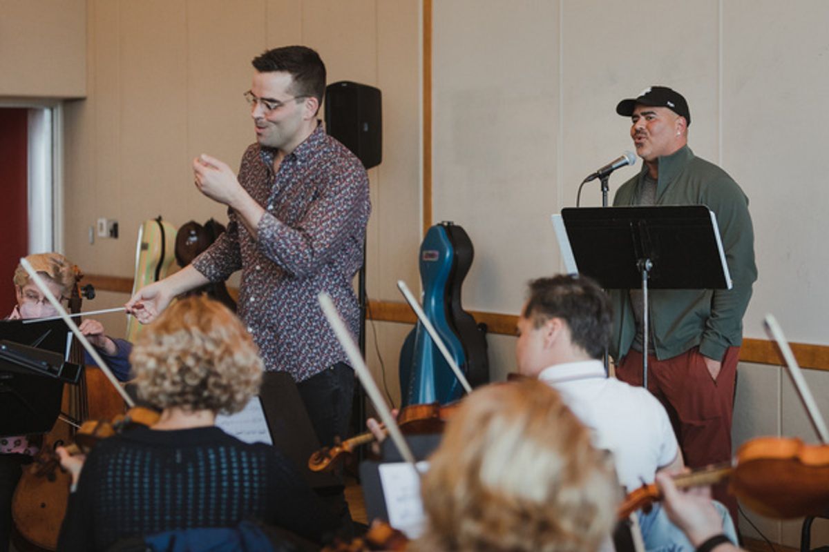 Maestro Luke Frazier, Christopher Jackson, and the National Philharmonic at 