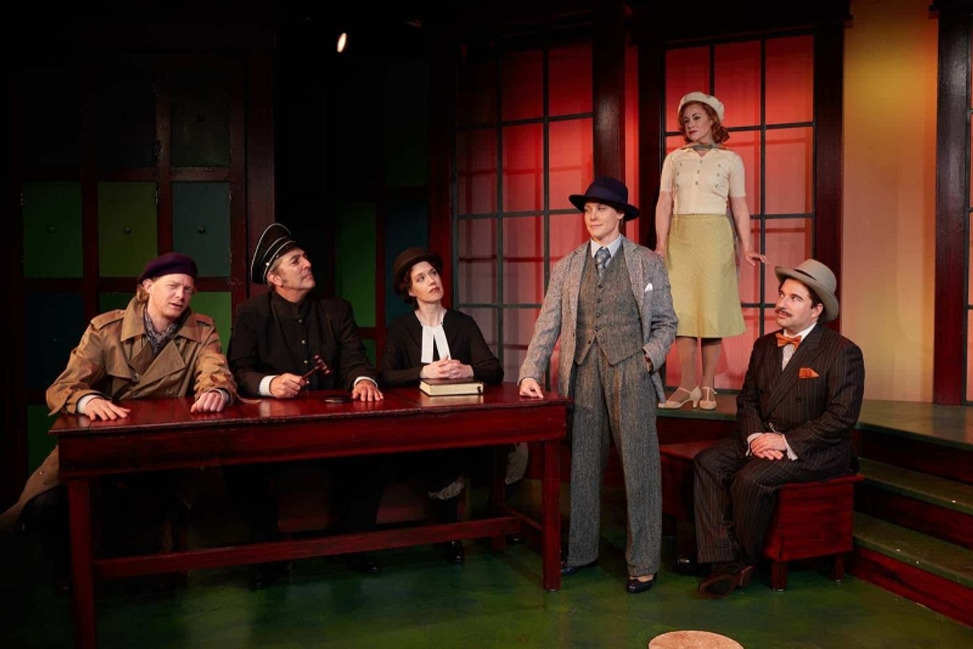 Review: MURDER ON THE LINKS At North Coast Repertory Theatre  Image