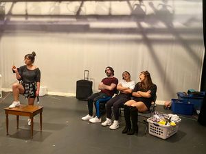 Diana Huey, Max Crumm, Sydni Beaudoin, and Jae W.B. Photo