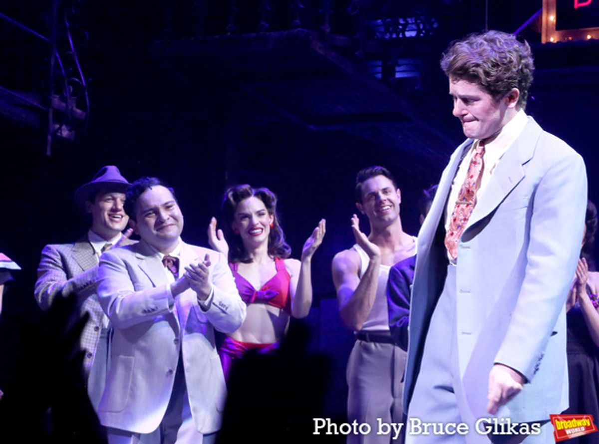 Colton Ryan and Cast at 