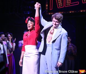 Anna Uzele and Colton Ryan @ BroadwayWorld Anna Uzele and Colton Ryan Photo