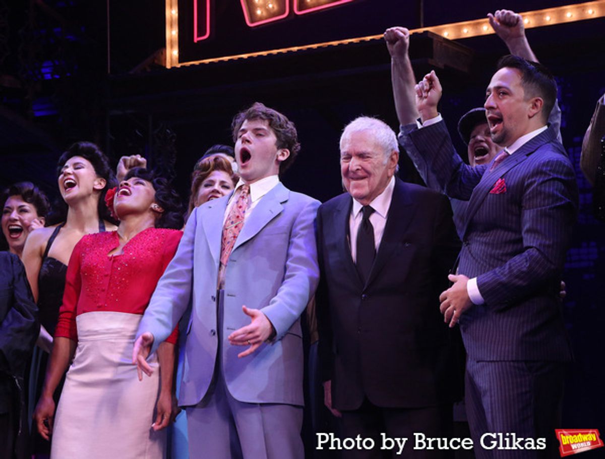 Anna Uzele, Colton Ryan at 