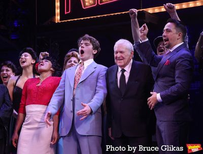 Anna Uzele, Colton Ryan Photo