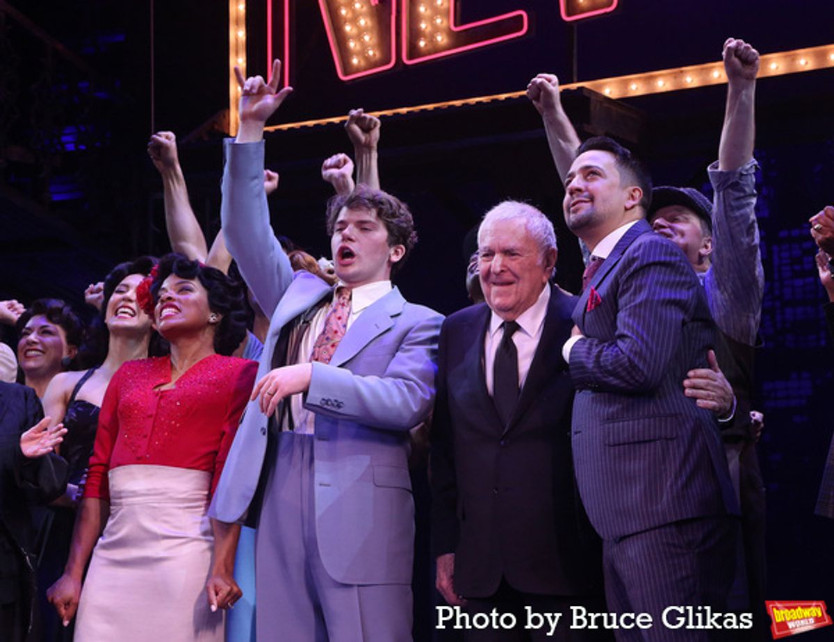 Anna Uzele, Colton Ryan at 