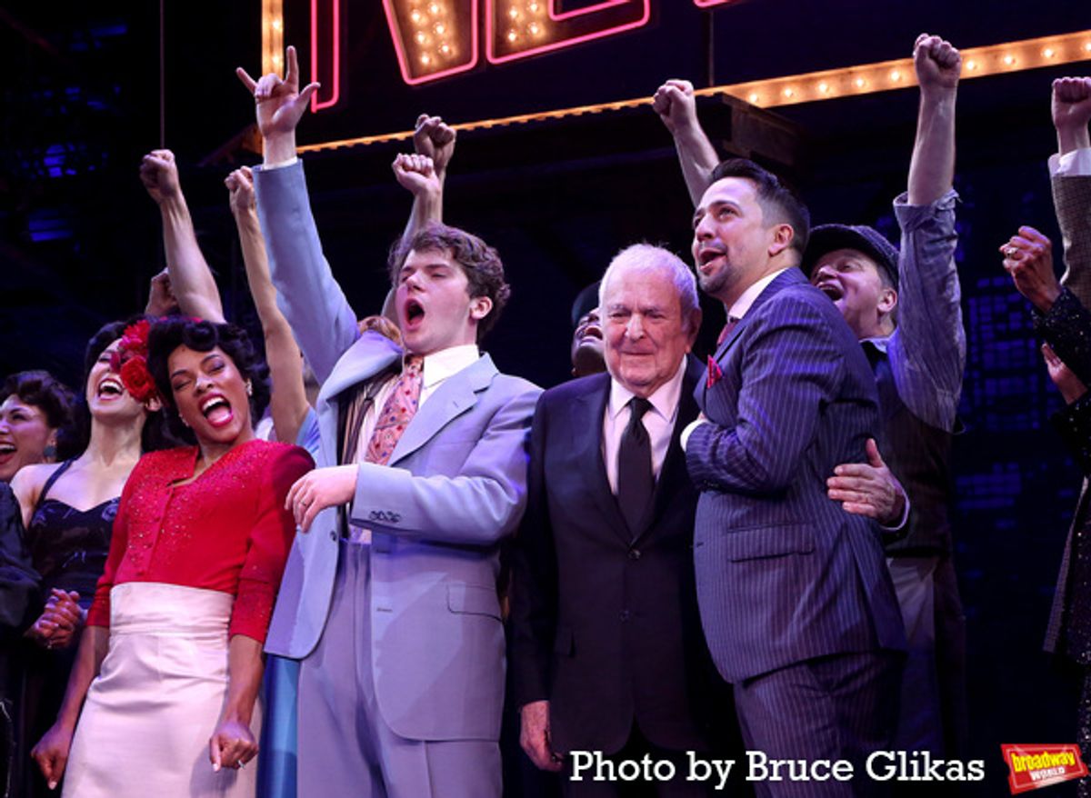 Anna Uzele, Colton Ryan at 