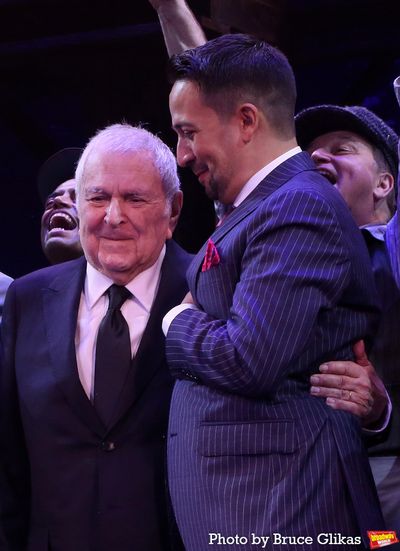 John Kander and Lin-Manuel Miranda  Photo