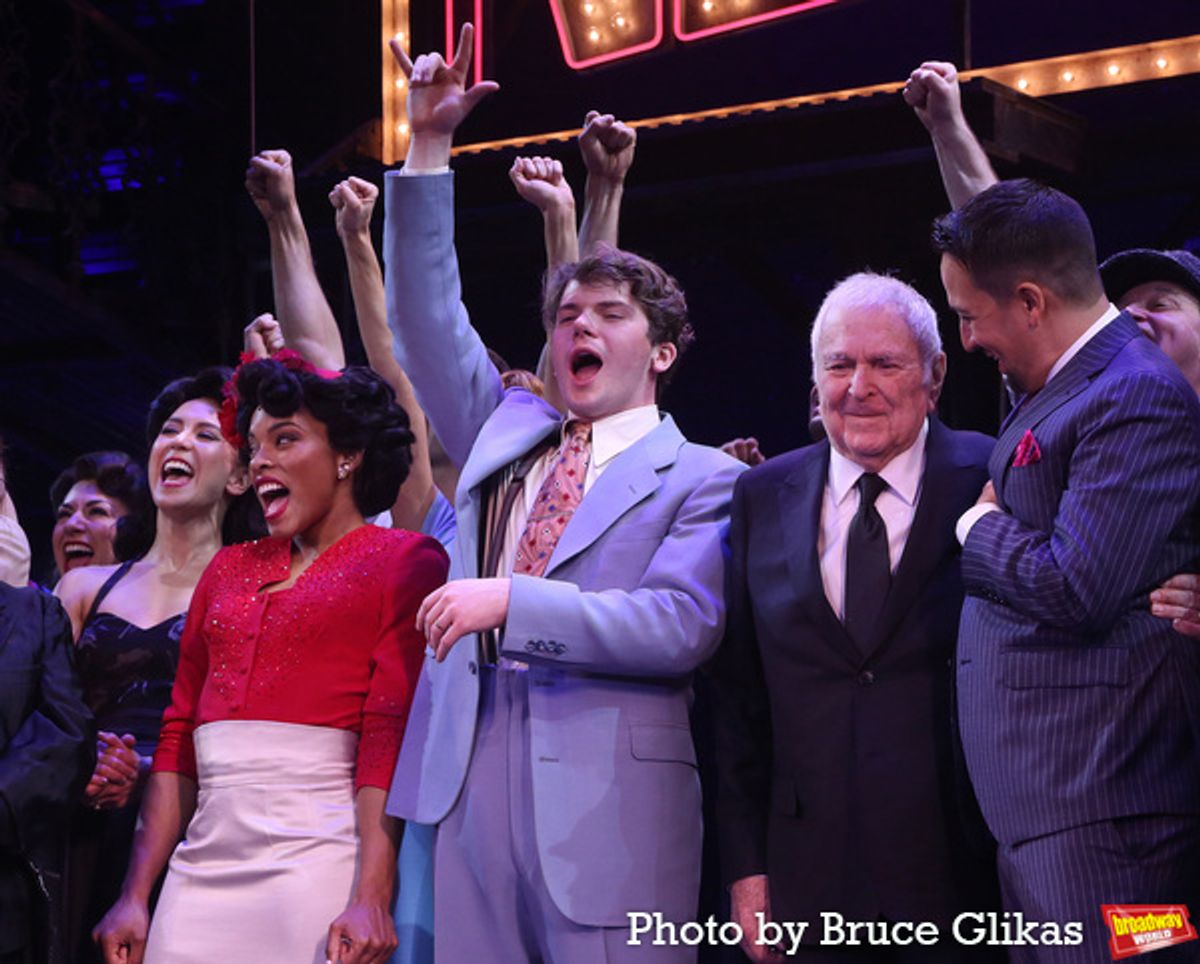 Anna Uzele, Colton Ryan at 