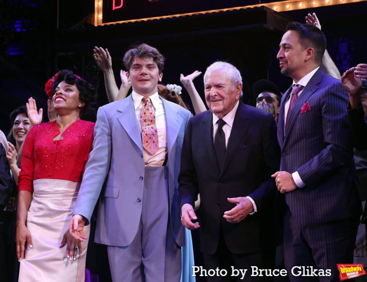 Anna Uzele, Colton Ryan at 