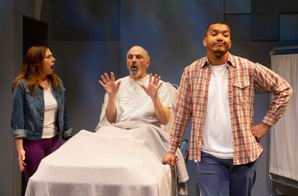 Allison Blaize, Tony Abatemarco, Julian Smith at 