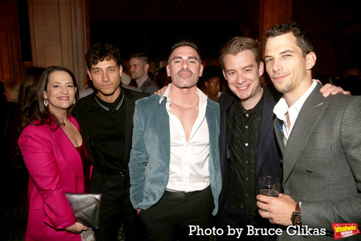 Eleni Gianulis-Vermeer, Rob Raco, Brian Spitulnik and Benjamin Murray at 