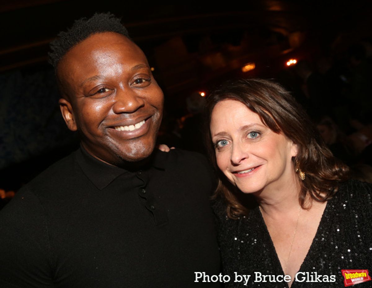 Tituss Burgess and Rachel Dratch at 