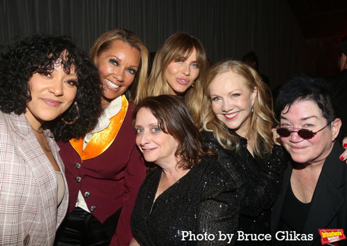 Lilli Cooper, Vanessa Williams, Rachel Dratch, Julianne Hough, Director Susan Stroman and Lea DeLaria  at 