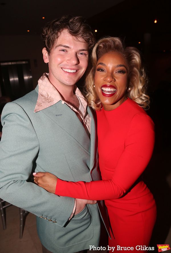 Colton Ryan and Anna Uzele Photo