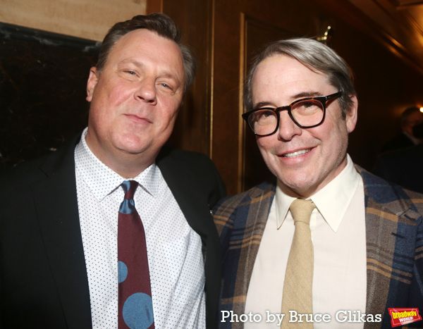 Brooks Ashmanskas and Matthew Broderick Photo