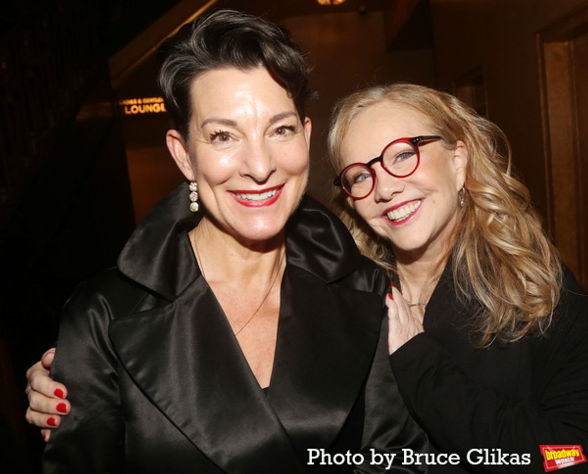 Assistant Director/Choreographer Tara Young and Director/Choreographer Susan Stroman at 