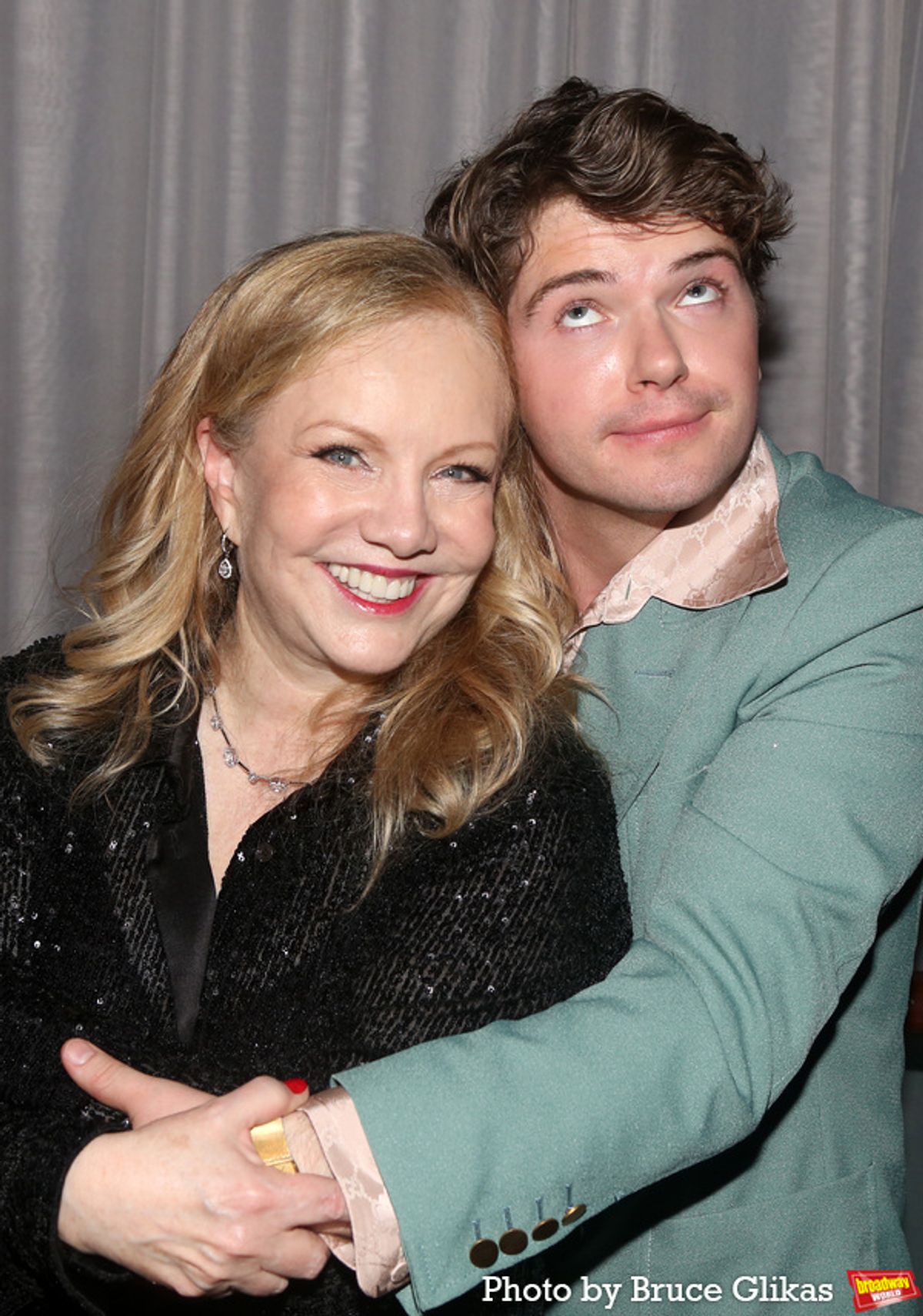 Director/Choreographer Susan Stroman and Colton Ryan at 
