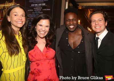 Sutton Foster, Lindsay Mendez, Joshua Henry and Jonathan Groff Photo