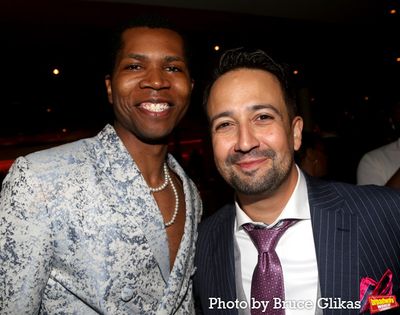 John Clay III and Lin-Manuel Miranda Photo