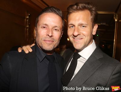 CAA Head of Theatre Joe Machota and Michael Russell  Photo