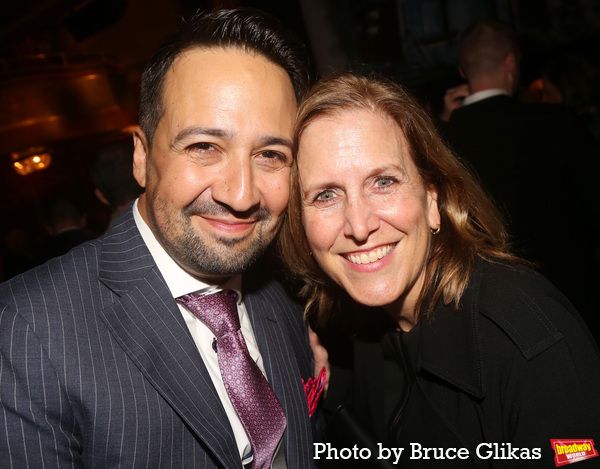 Lin-Manuel Miranda and Kristin Caskey Photo