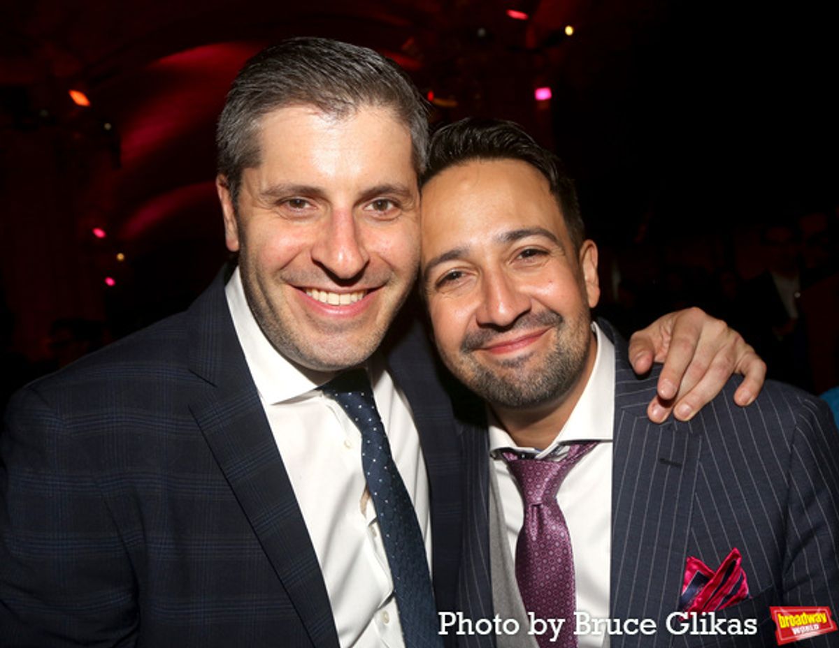 Bill Sherman and Lin-Manuel Miranda at 