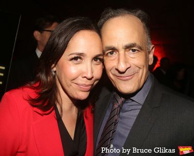 Andrea Burns and David Pitu Photo