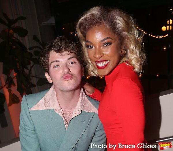 Colton Ryan and Anna Uzele Photo