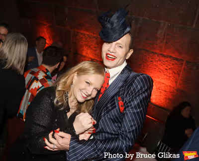 Director/Choreographer Susan Stroman and Jordan Roth Photo