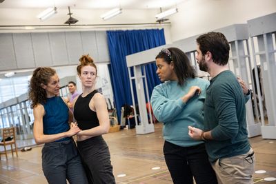 Valeria Solomonoff, Kelsey Burns, Shereen Pimentel, and Omar Lopez-Cepero Photo