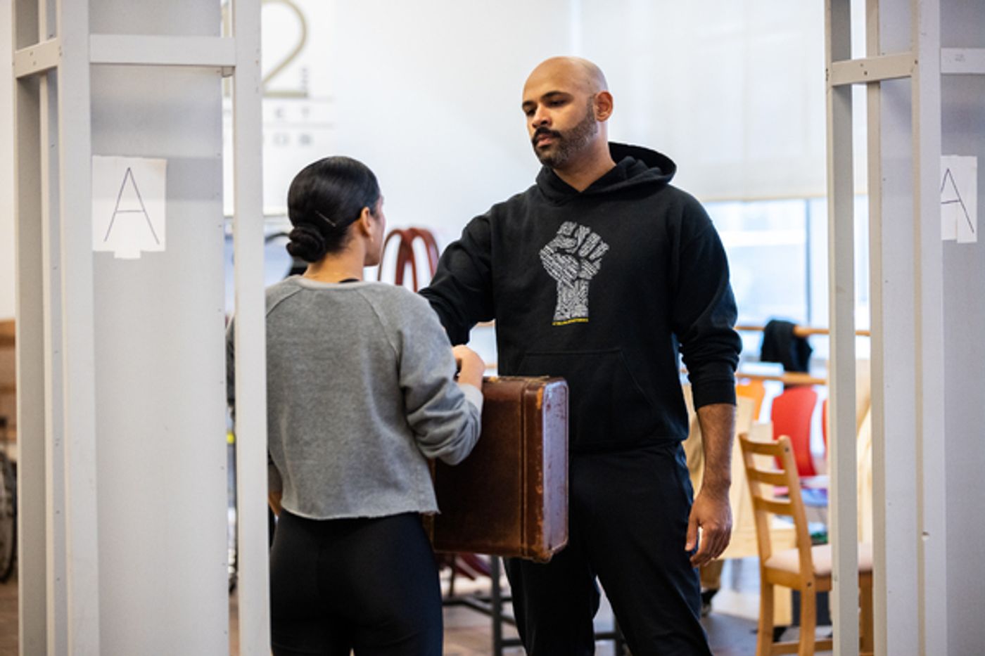 Photos: Go Inside Rehearsals of EVITA at A.R.T.  Image