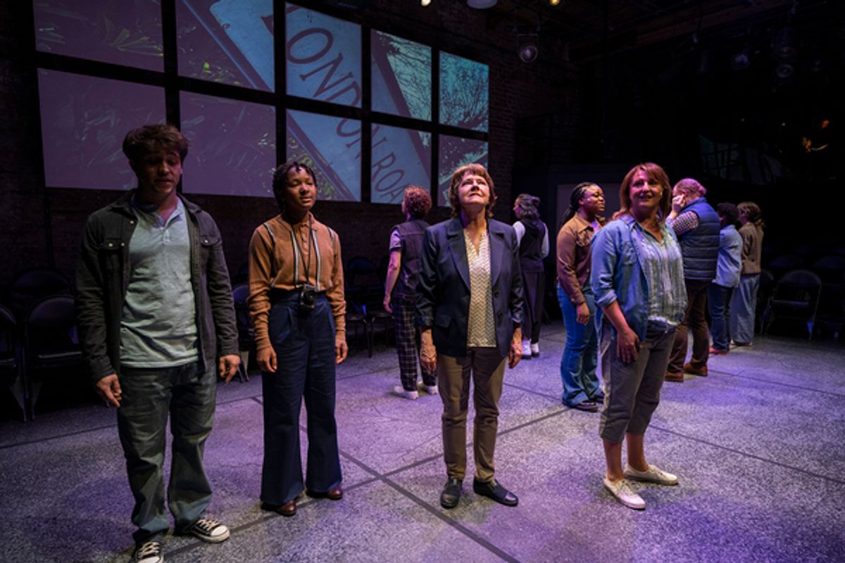 Steven Schaeffer, Alani Gross-Roberts, Linda Reiter and Anne Sheridan Smith with Rengin Altay, Tina Muñoz Pandya, Kendal Wilson, Steve Peebles, Leslie Ann Sheppard and Rebecca Jordan  at 