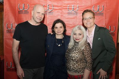 Steve Zehentner, Vanessa Bombardieri, Penny Arcade and Cyndy Marion Photo