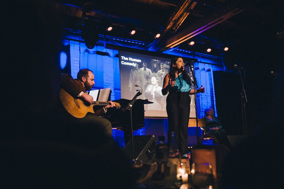 David Gordon-Johnson and Nora Navarro at 