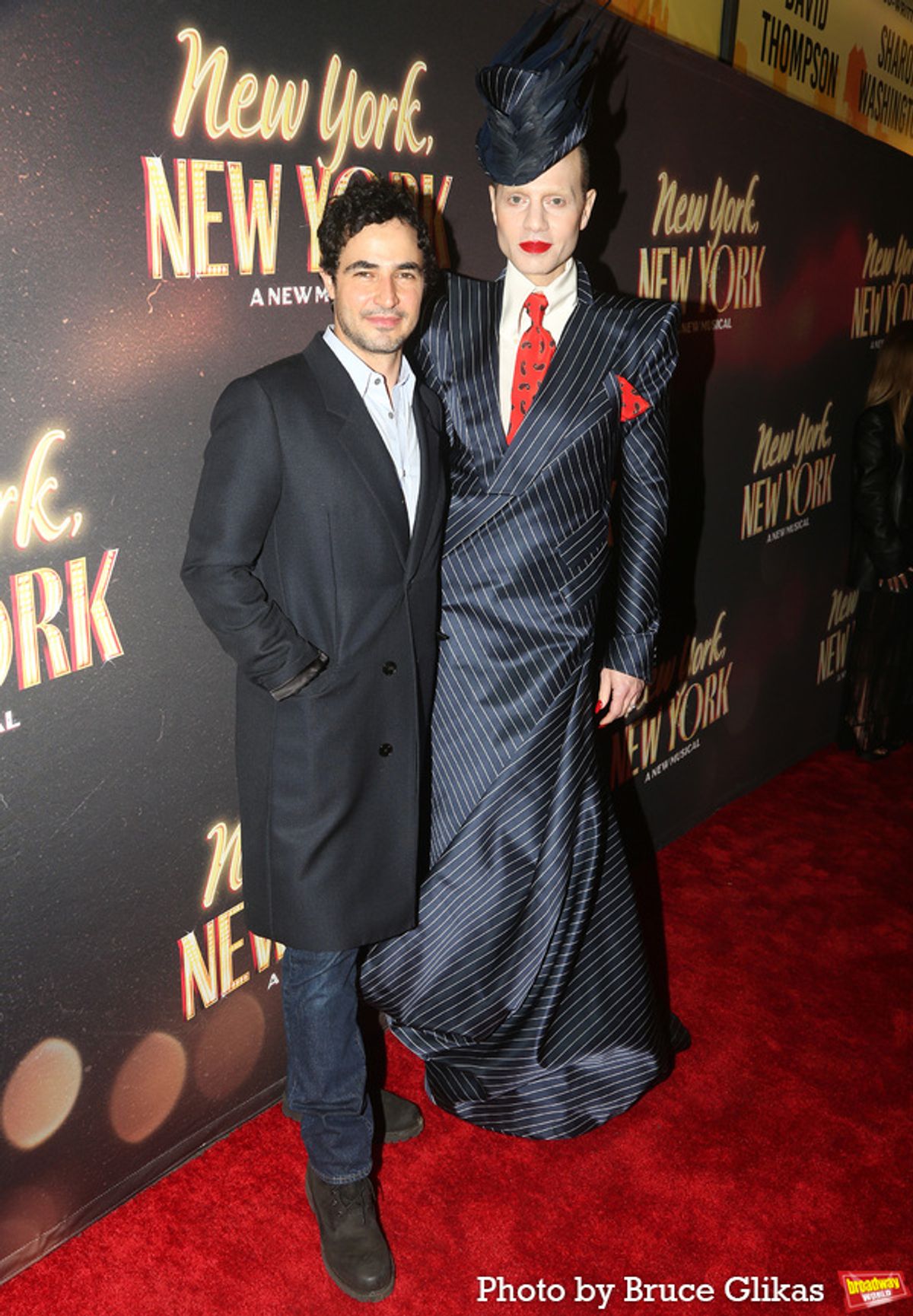 Zac Posen and Jordan Roth at 