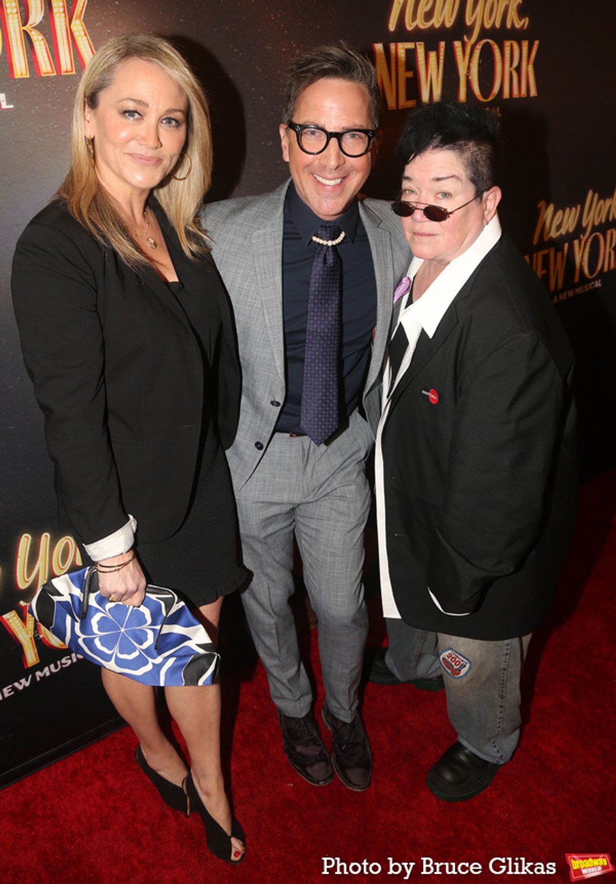 Christne Taylor, Dan Bucatinsky and Lea DeLaria at 