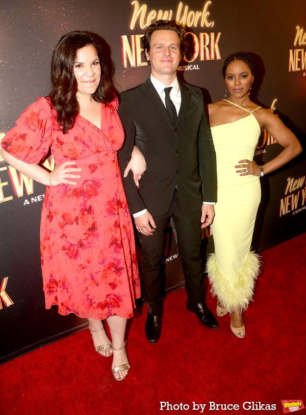 Lindsay Mendez, Jonathan Groff and Krystal Joy Brown Photo