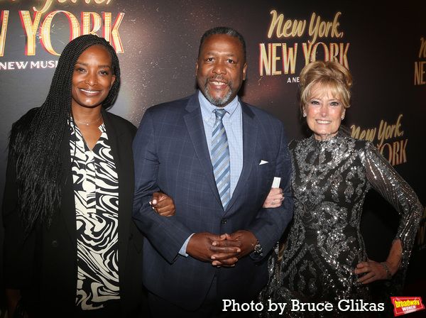 Erica Woods, Wendell Pierce and Sue Vaccaro Photo