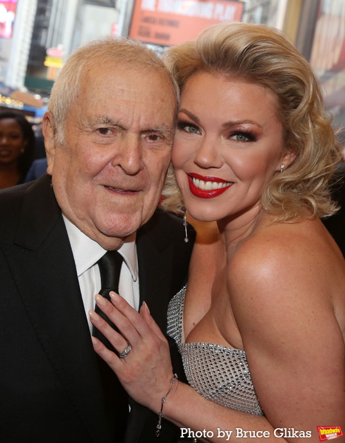 John Kander and Robyn Hurder at 